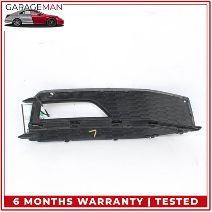 2013-2016 Audi A4 Front Left Driver Side Fog Light Grille Cover 8K0807681L OEM