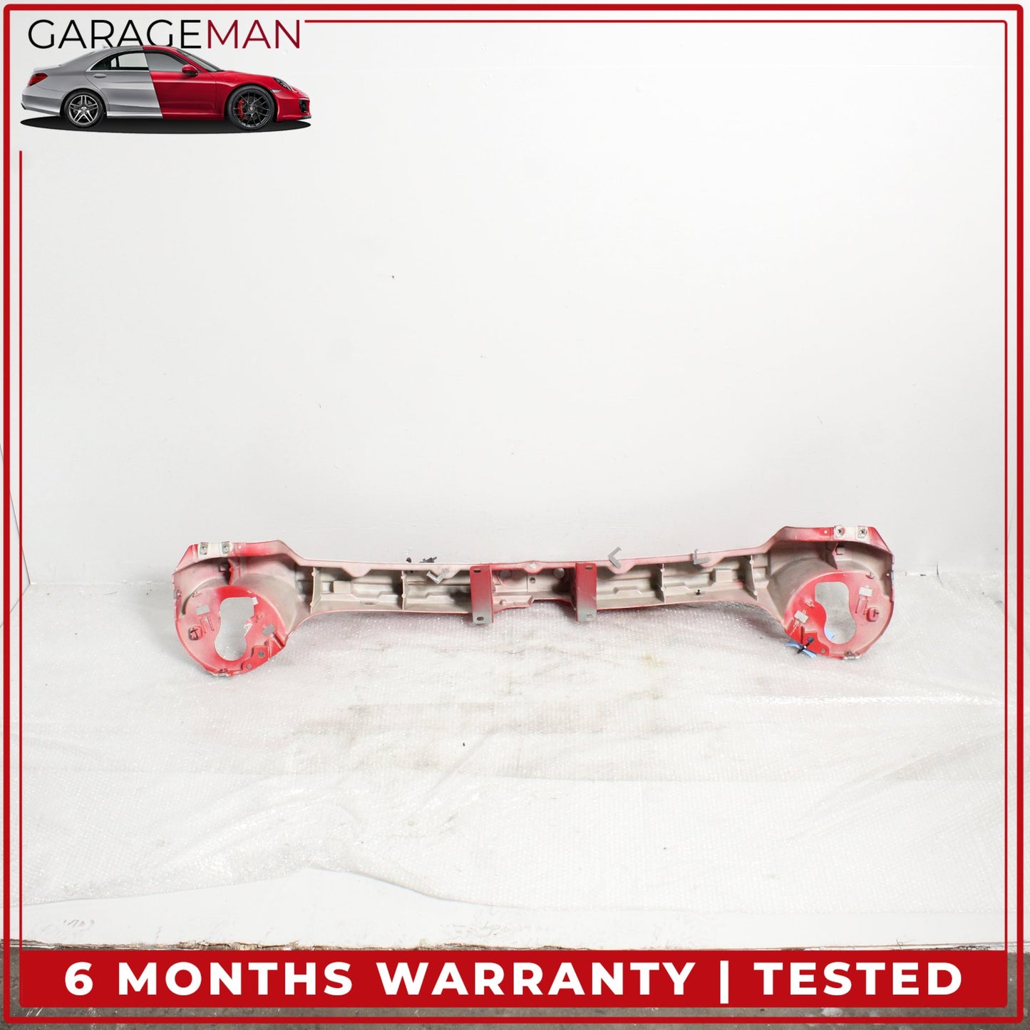 2002-2005 Ford Thunderbird Front Header Headlight Panel Bracket Red OEM