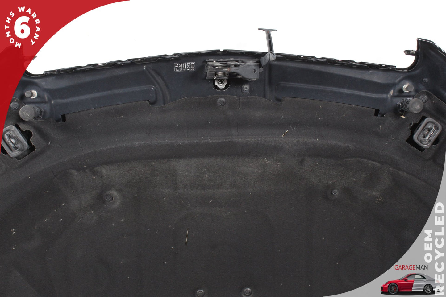 2007-2013 Mercedes W221 S550 Front Hood Bonnet Panel Black 2218800157 OEM
