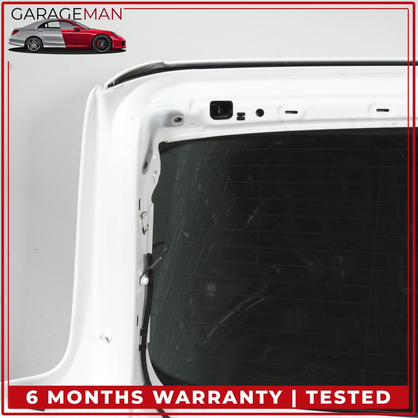 2007-2015 Audi Q7 SUV Trunk Lid Panel Assembly 4L0827023B Ibis White