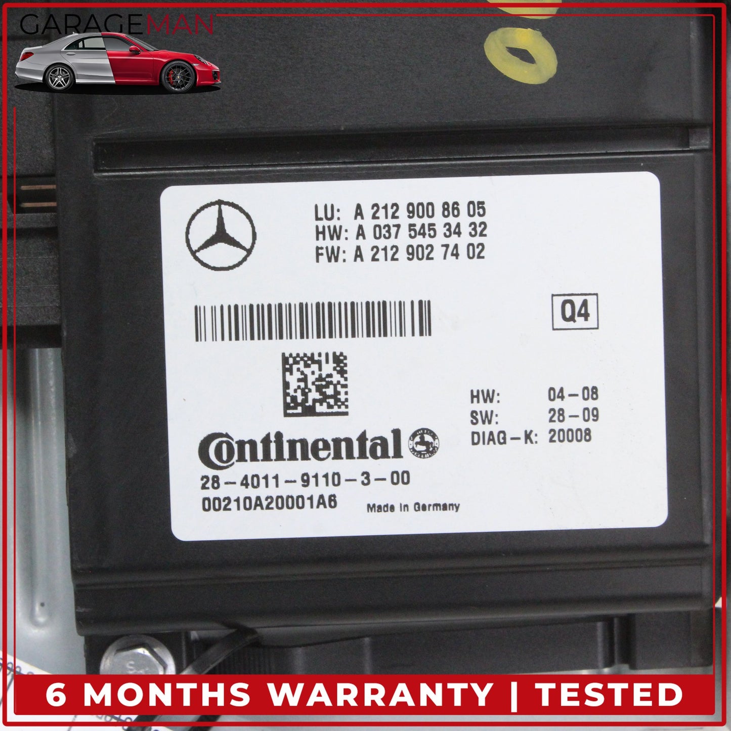 2010-2013 Mercedes W221 S400 Distronic Adaptive Cruise Control Module Unit OEM