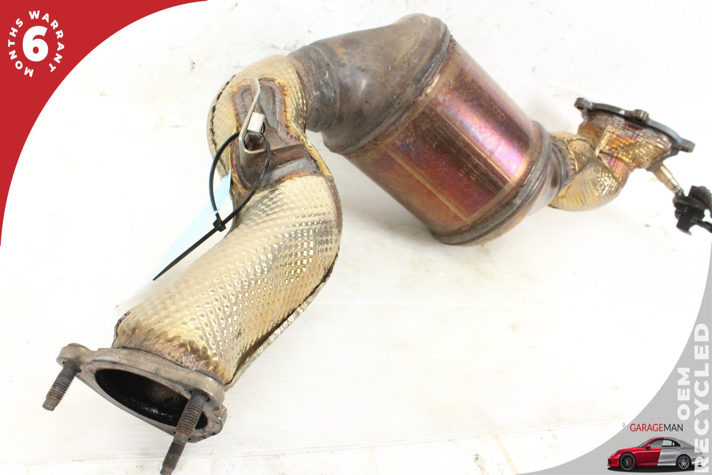 2013-2018 Audi A8 4.0L V8 Sedan Left Exhaust Downpipe 4G0131703AJ