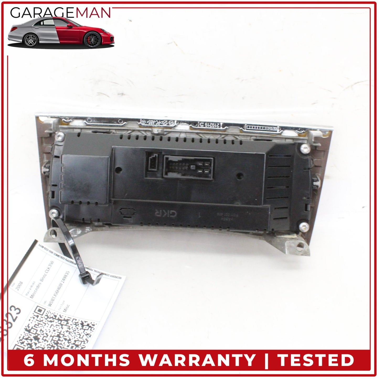 2003-2009 Mercedes-Benz CLK350 W209 Coupe A/C Heater Climate Control Switch 2038304685 OEM