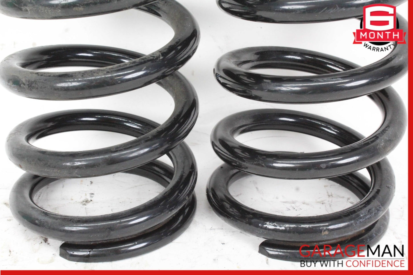1998-2005 Mercedes W163 ML320 Rear Left & Right Coil Spring Set 1633202313 OEM