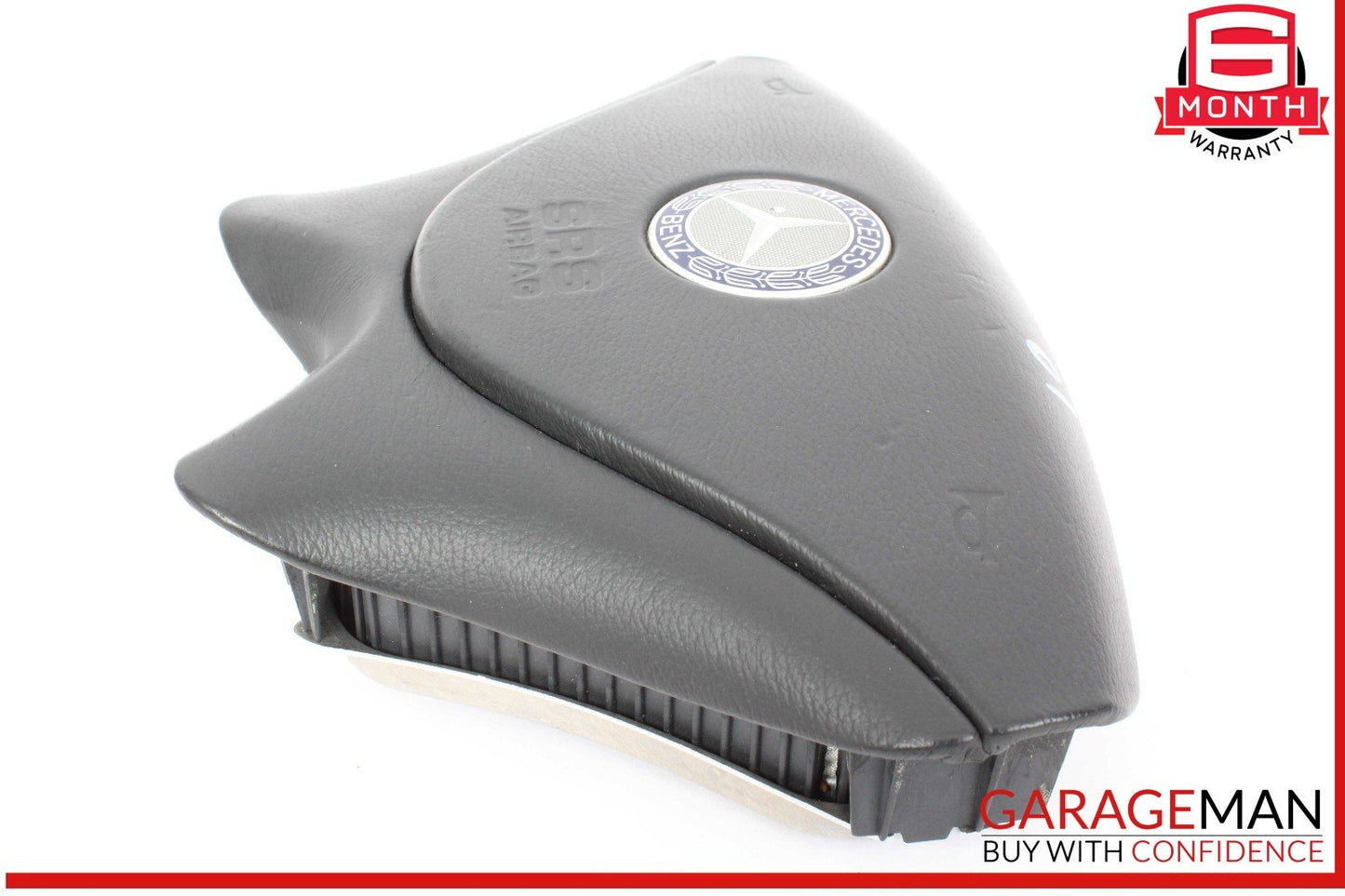 01-04 Mercedes R170 SLK230 SL500 Driver Steering Wheel Air Bag Airbag Black OEM