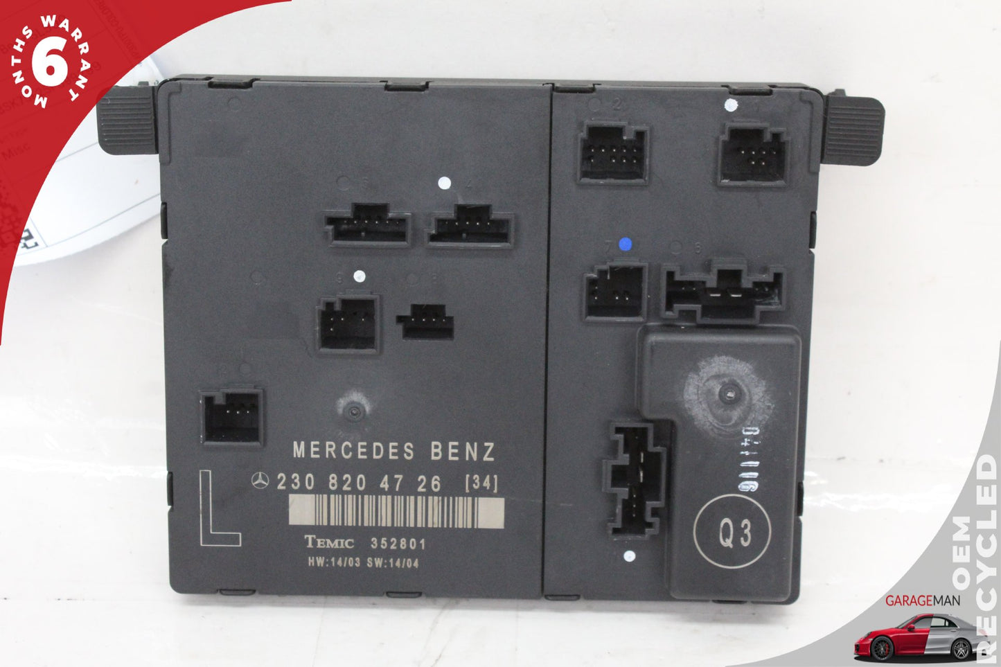 2003-2012 Mercedes R230 SL500 Front Left Door Control Module 2308204726 OEM