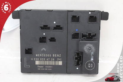 2003-2012 Mercedes R230 SL500 Front Left Door Control Module 2308204726 OEM