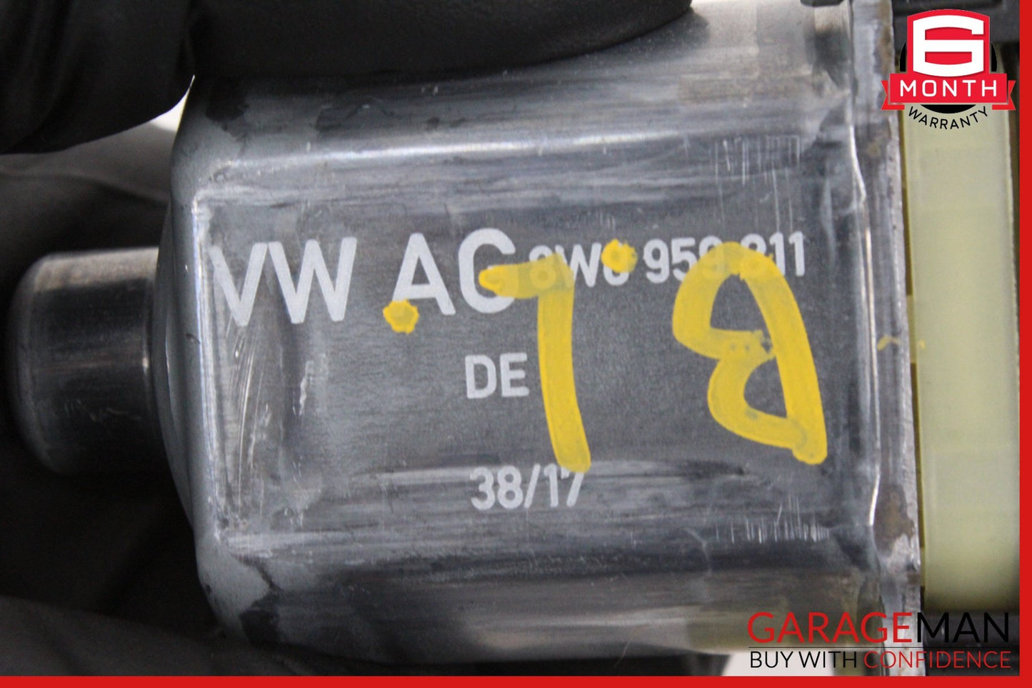 2017-2024 Audi A4 Sedan Rear Left Window Regulator Motor 8W0959811 Genuine