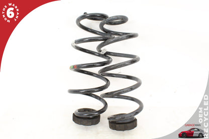 2015-2024 Porsche Macan 95B Rear Left & Right Shock Coil Spring Set OEM