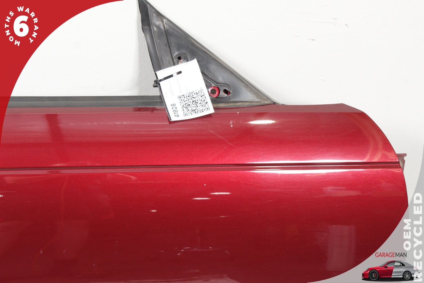 2002-2005 Ford Thunderbird Front Right Side Door Shell Red 1W6Z7620124AA OEM