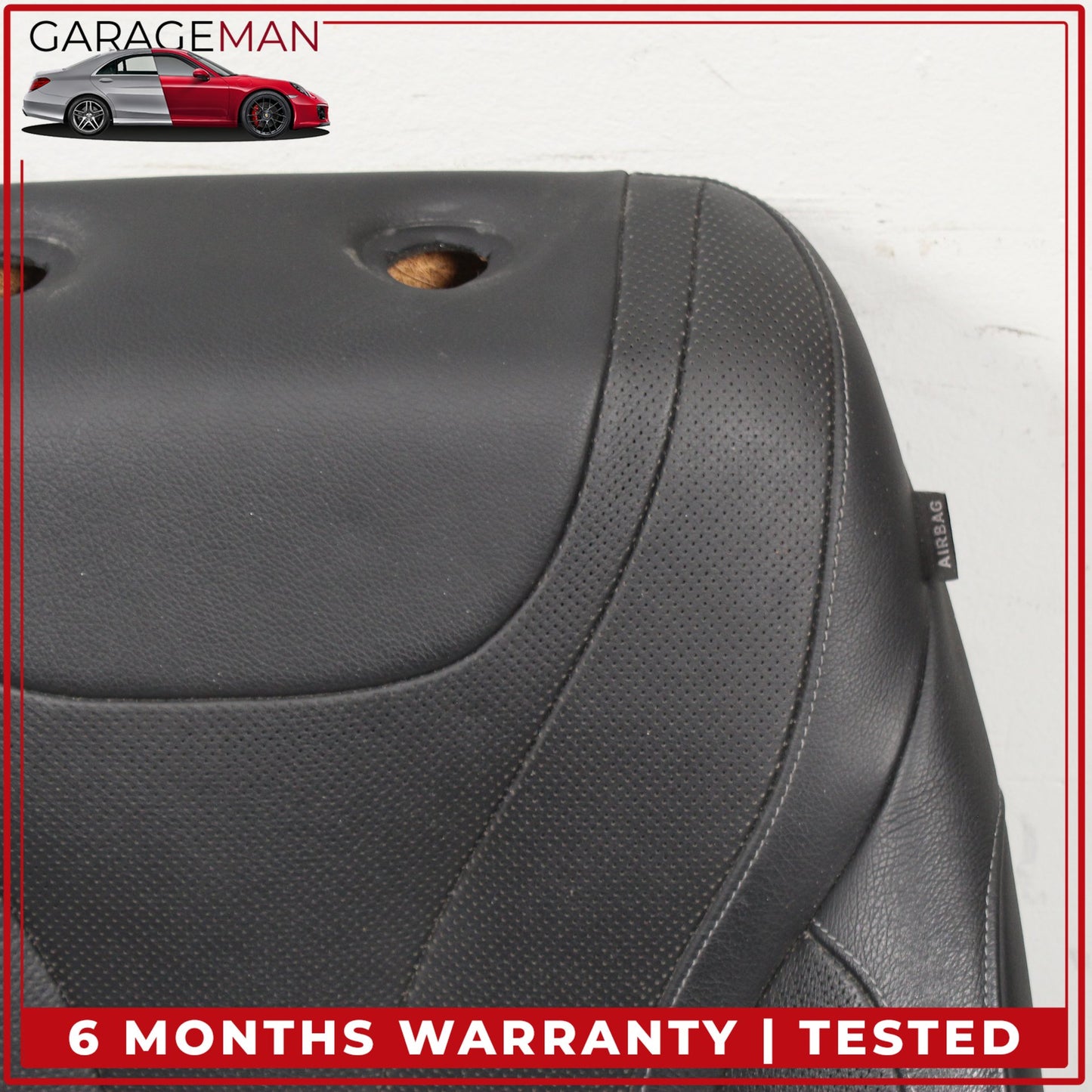 2014-2017 Mercedes W222 S550e Front Right Side Top Upper Seat Cushion Black OEM