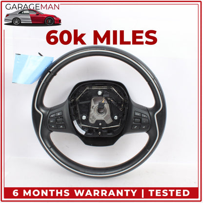 2014-2021 BMW i3 I01 Front Left Driver Side Steering Wheel Black 6870168 OEM