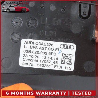 2019-2025 Audi Q3 Front Right Passenger Side Dash AC A/C Air Vent 83B820902 OEM