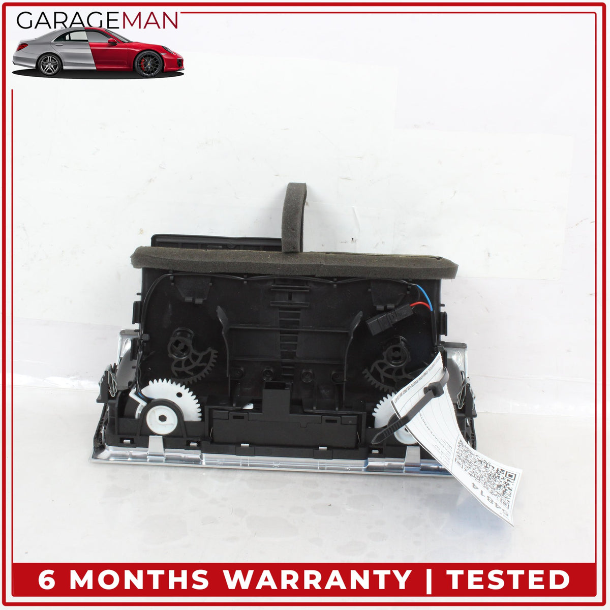 2007-2015 Audi Q7 Front Dash Center AC Air Vent w/ Hazard Light 4L0820951 OEM