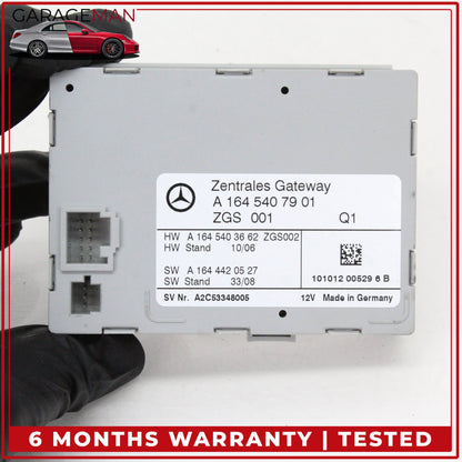 2006-2013 Mercedes W164 ML350 Central Gateway Control Module Unit 1645407901 OEM