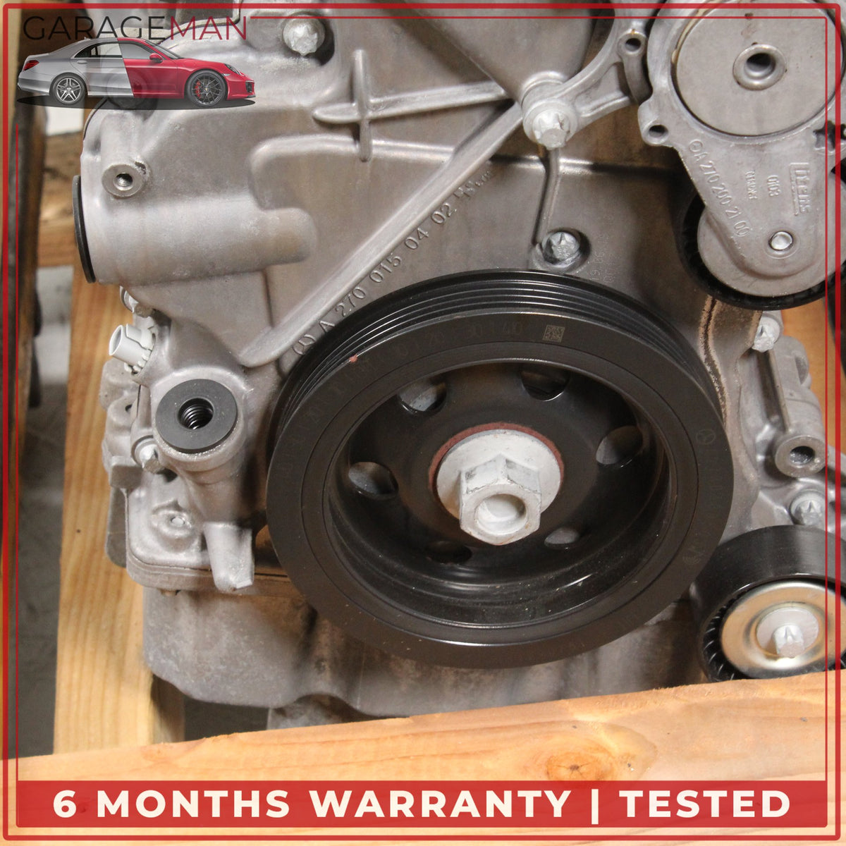 2015-2020 Mercedes X156 GLA250 CLA250 M270 2.0L L4 Engine Motor Block OEM 88k