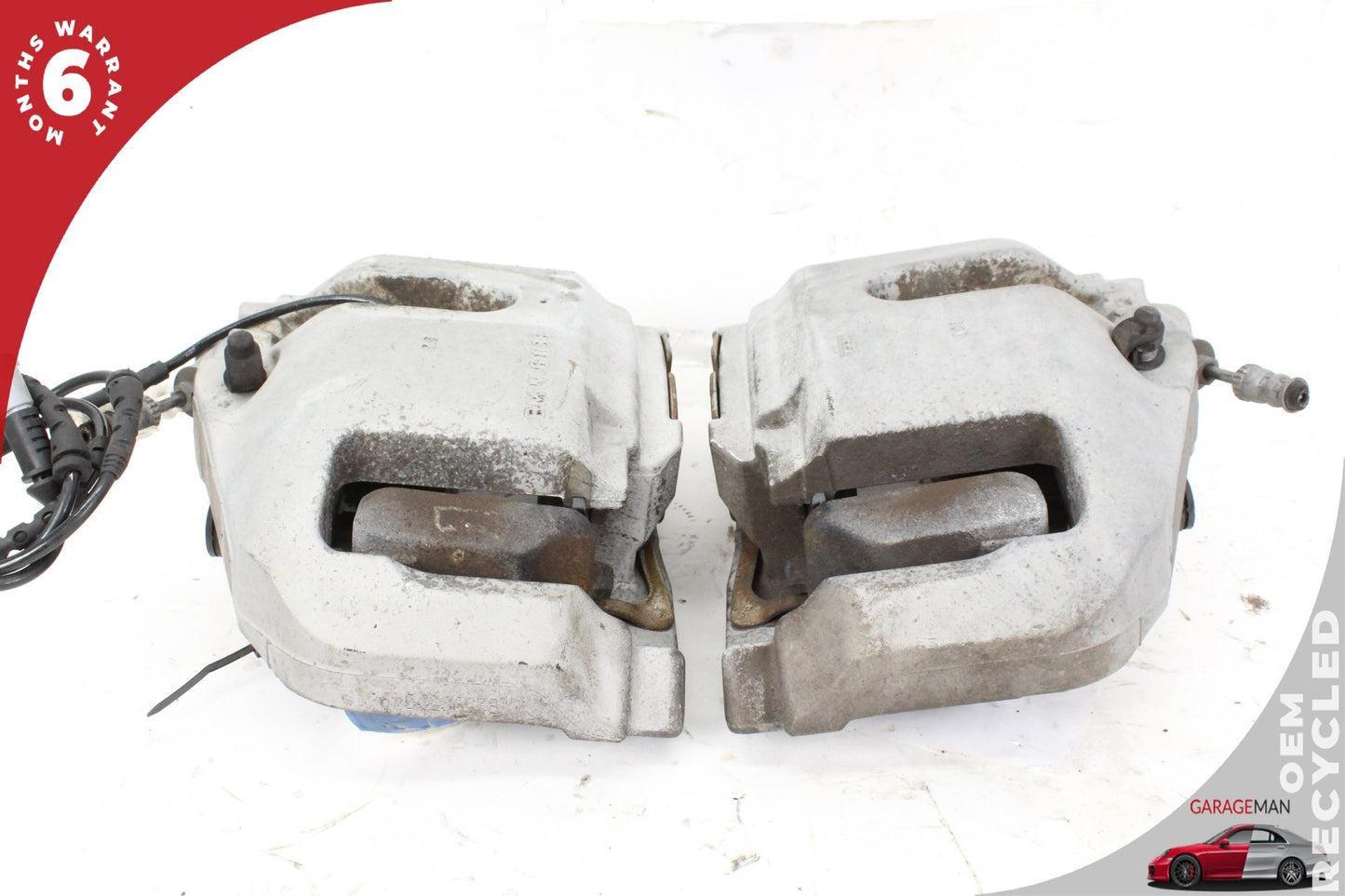 2011-2016 BMW 550i F10 Front Left and Right Side Brake Calipers Set of 2 6786818