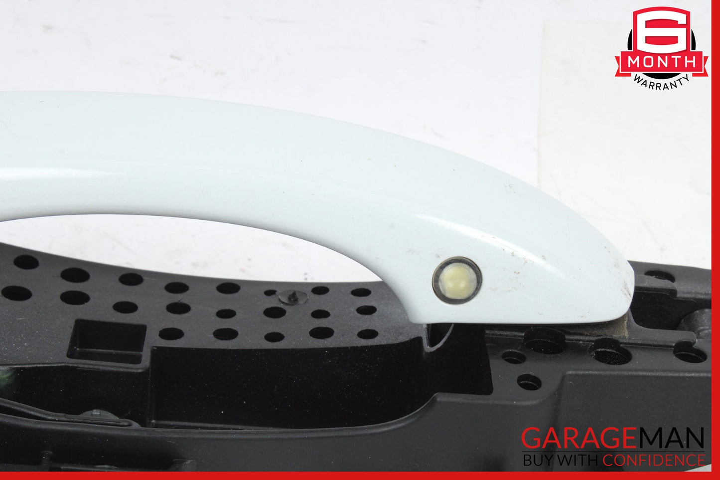 2012-2018 Audi S7 Rear Right Side Exterior Door Handle White 4H0837886 OEM