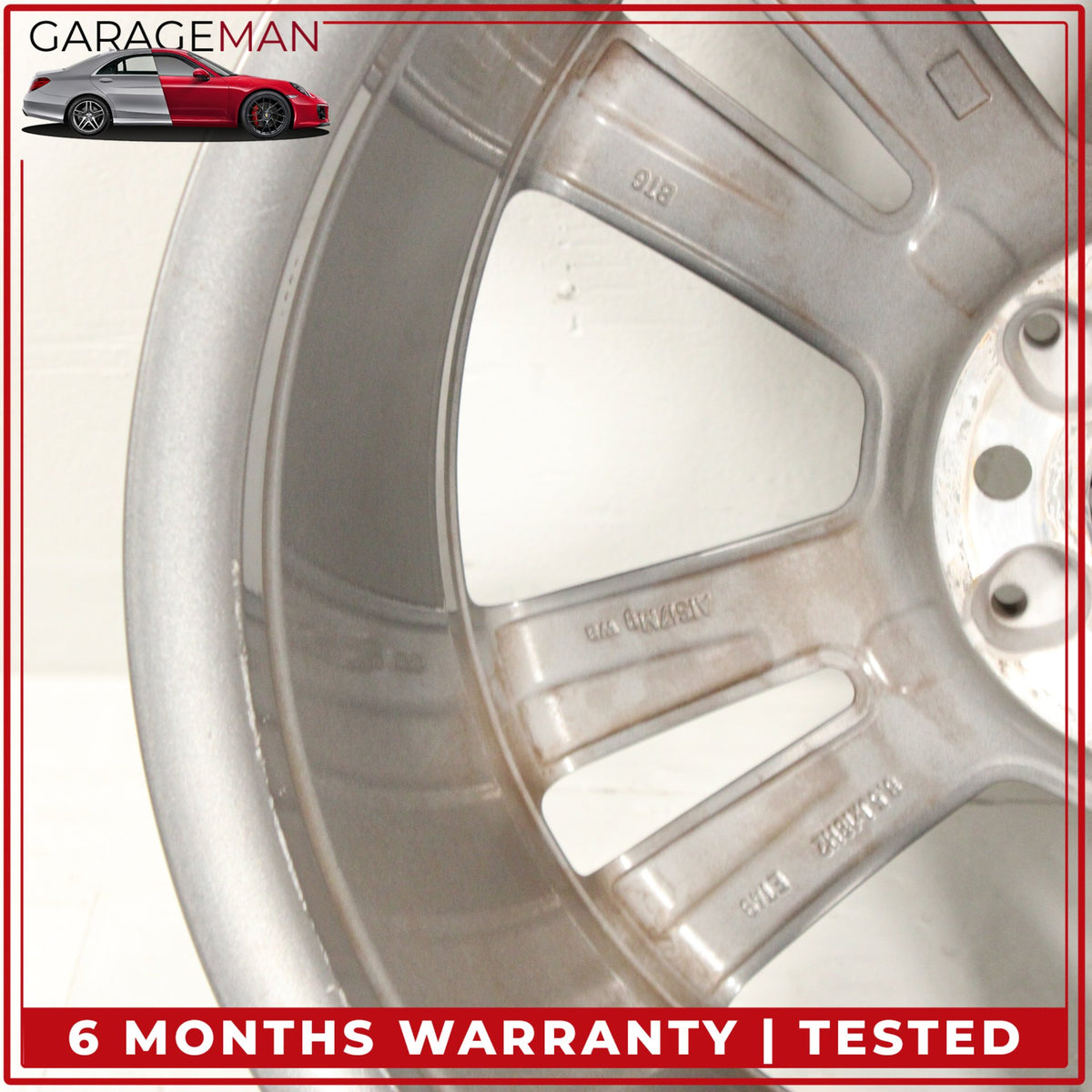 2014-2017 Mercedes C207 E400 Coupe Rear Wheel Rim 8.5JX18H2 ET49 2074013002 OEM