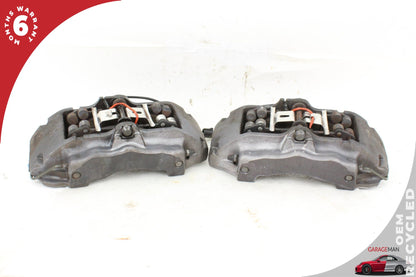 2004-2015 Audi Q7 VW Touareg Front Left and Right Side Brake Caliper Set OEM