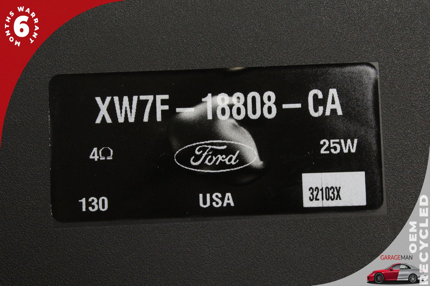 2002-2005 Ford Thunderbird Front Left and Right Side Door Speaker XW7F18808CA