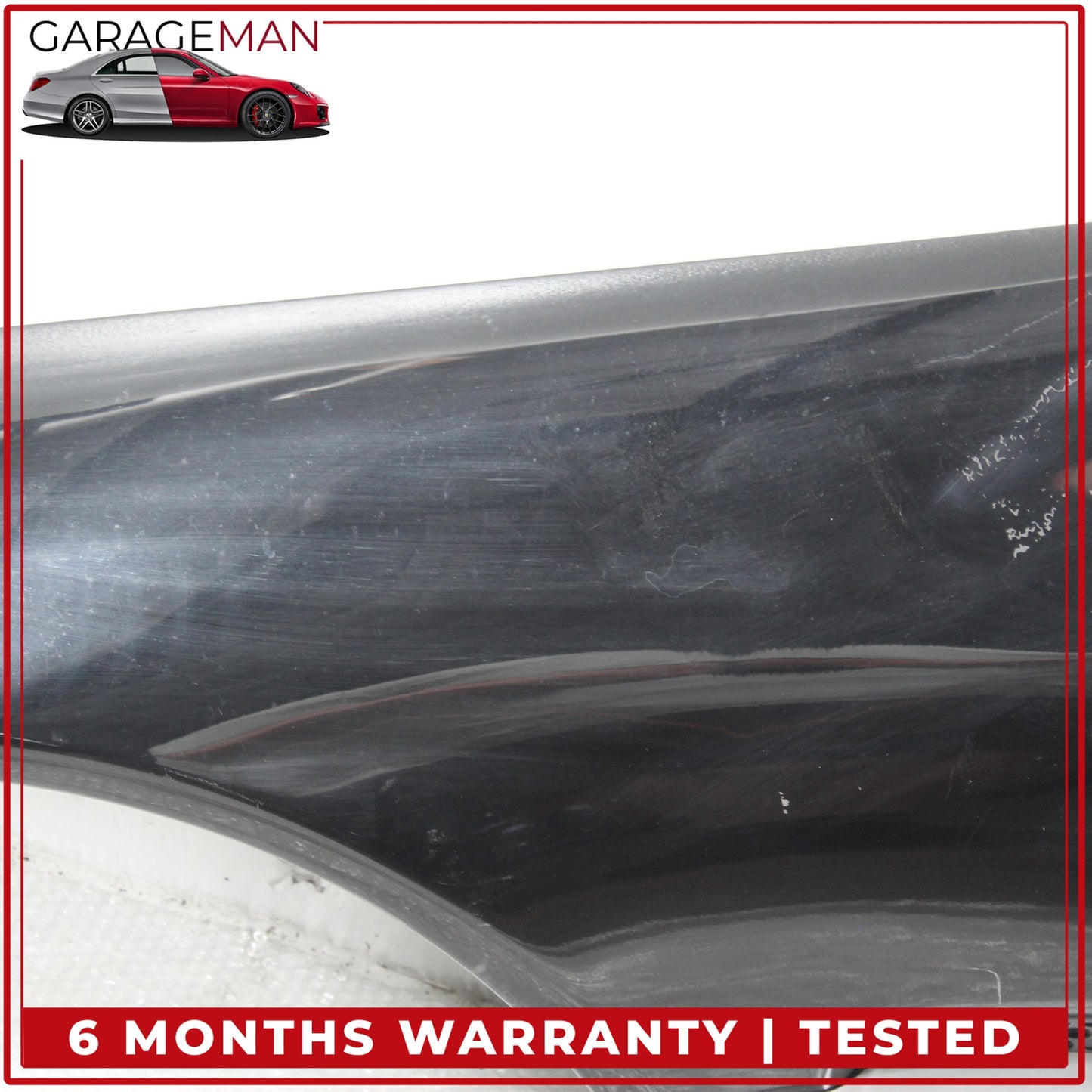 2003-2008 Mercedes R230 SL500 Front Left Driver Side Fender Wing Panel Black OEM