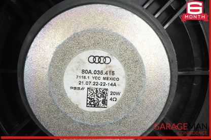 2018-2025 Audi Q5 Front Left and Right Side Door Speaker 80A035415