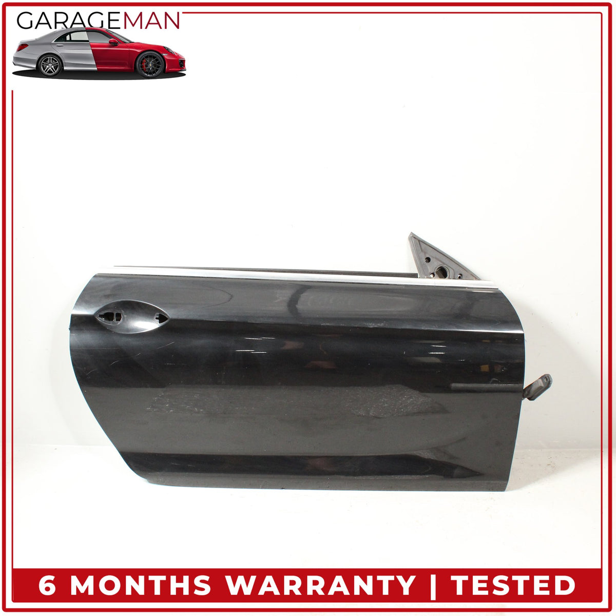 2012-2018 BMW 640i F12 Front Right Side Door Shell Black Metallic 7228570 OEM