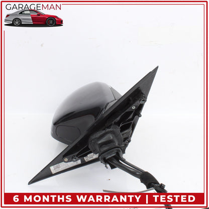 2012-2018 Audi A6 S6 Front Left Side Door Rear View Mirror w/ Camera Black OEM