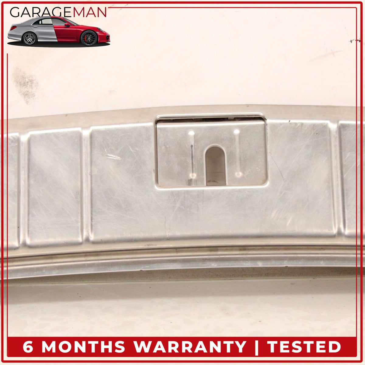 2003-2010 Porsche Cayenne 955 957 Rear Trunk Cargo Sill Scuff Plate Chrome OEM