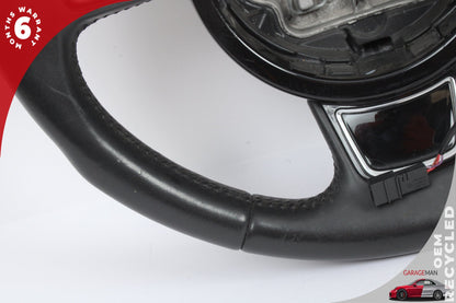 2012-2018 Audi A7 A6 Front Left Side Steering Wheel Black 4G0419091S OEM