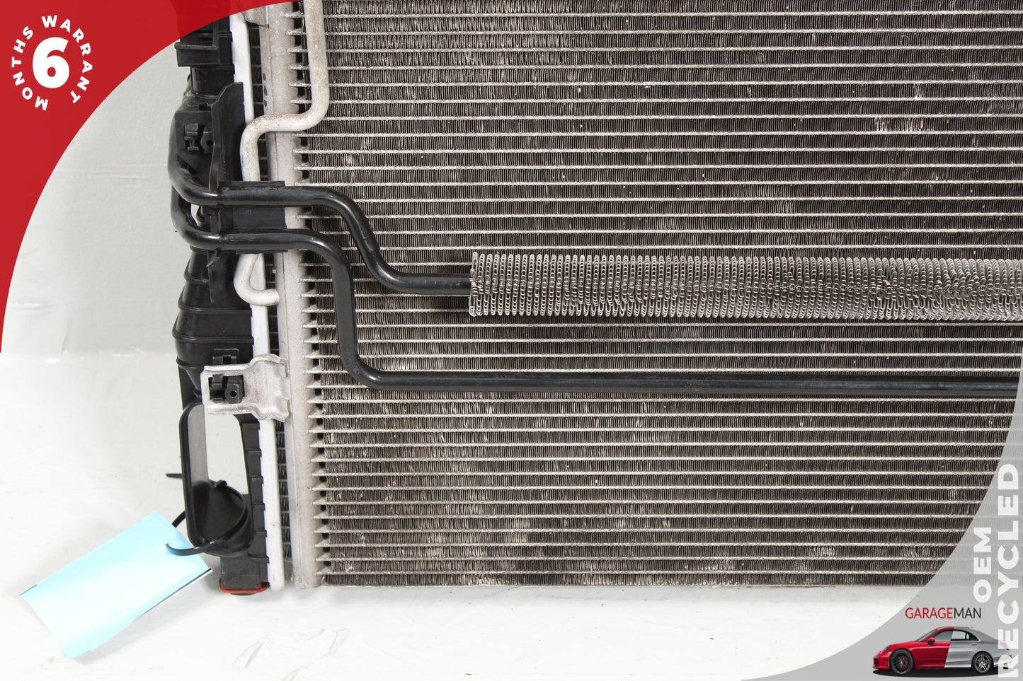 2003-2006 Mercedes W219 CLS500 Engine Cooling Radiator AC A/C Condenser Assembly