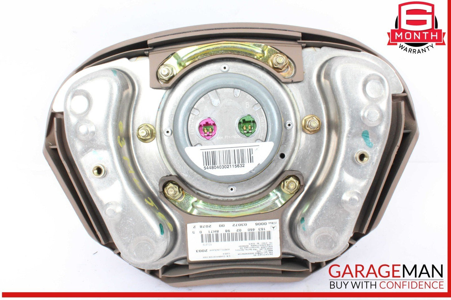 01-05 Mercedes W163 ML500 ML350 Steering Wheel Airbag Air Bag 1634600298 OEM