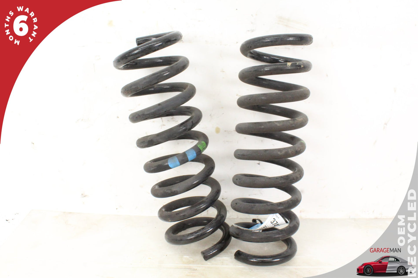 1998-2003 Mercedes W208 CLK55 AMG Rear Shock Absorber Coil Spring Set of 2 OEM