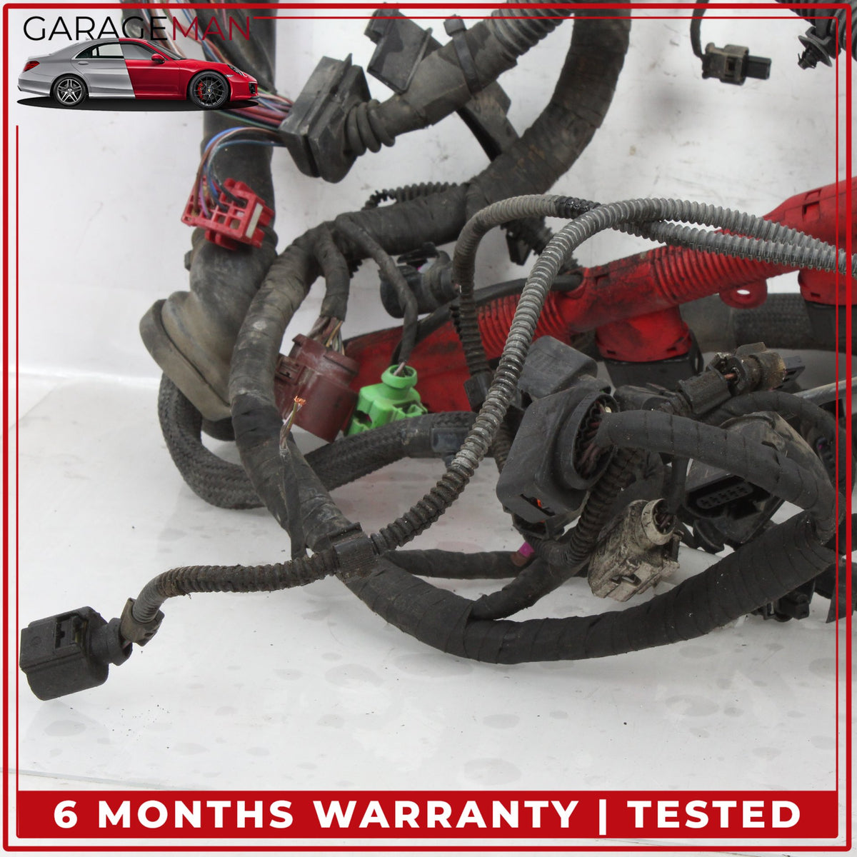 2014-2015 Audi Q7 3.0L V6 Engine Motor Wire Wiring Harness 4L0971610DE OEM