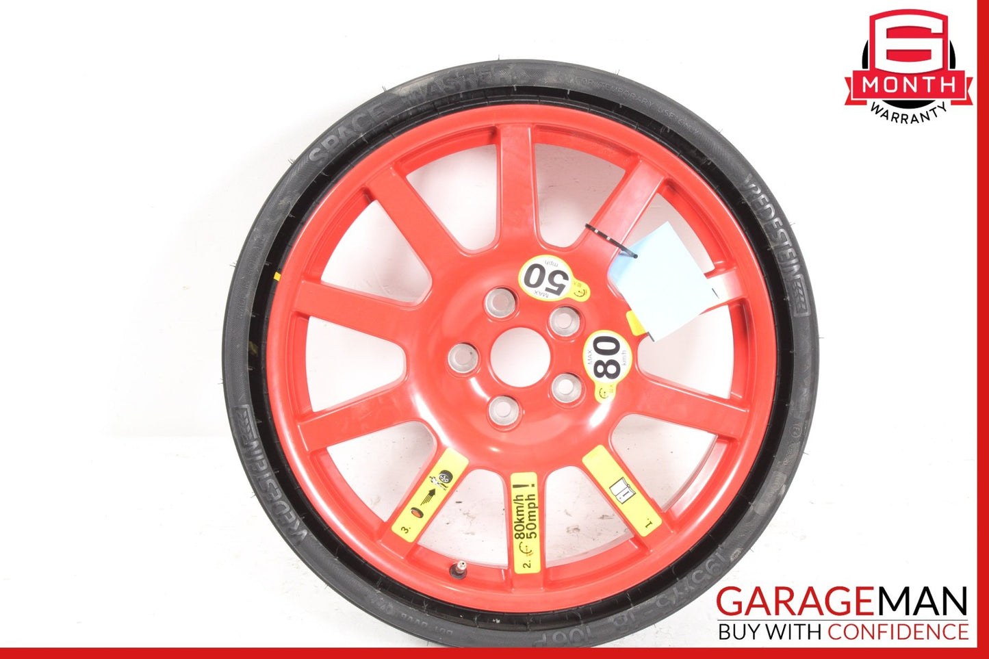 2015-2024 Porsche Macan 95B Emergency Spare Tire Wheel Donut Rim 18 18" OEM