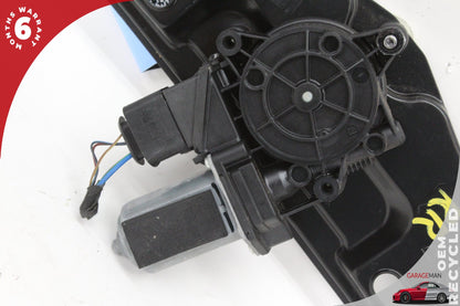 2013-2015 BMW X1 E84 Rear Right Side Window Regulator w/ Motor Assembly OEM