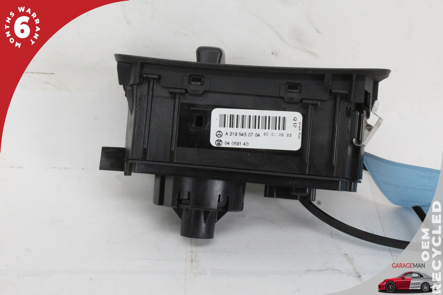 06-11 Mercedes-Benz CLS500 W219 Headlight Switch Control 2195450704 OEM