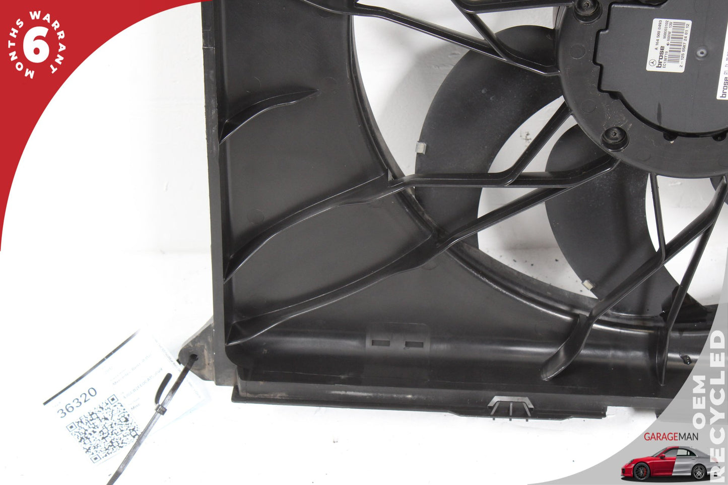 2006-2013 Mercedes-Benz R350 W251 Engine Radiator Cooling Fan Motor Assembly