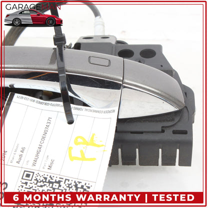 2012-2018 Audi A6 A7 Right Passenger Side Exterior Door Handle 4H0837886 OEM