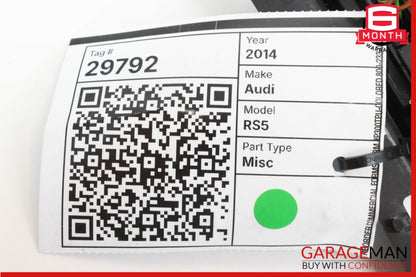 2013-2017 Audi RS5 8T Convertible AC Climate Control Panel 8K1820043AR Genuine