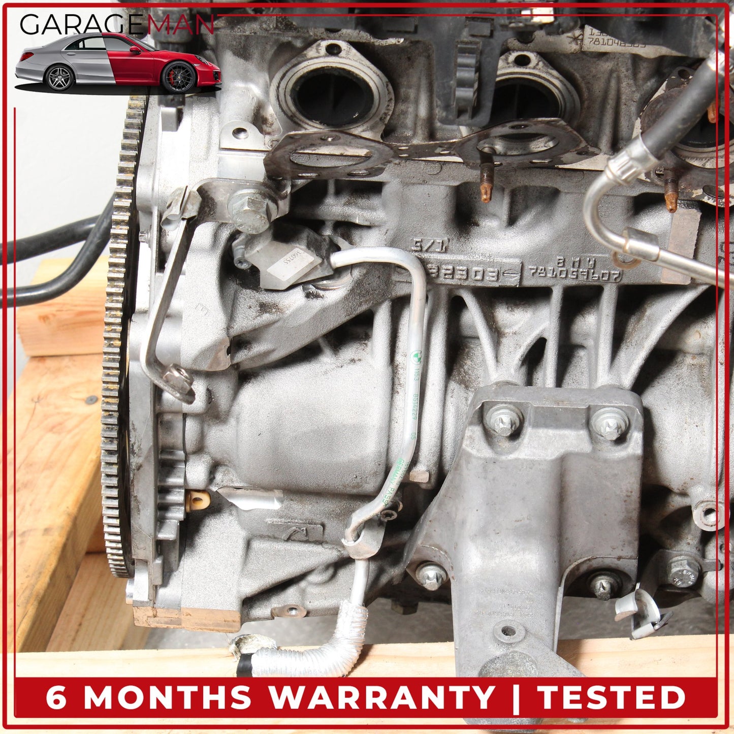 2014-2018 BMW 328d RWD 2.0L Diesel Engine Motor Assembly N47D20O1 mileage 140k