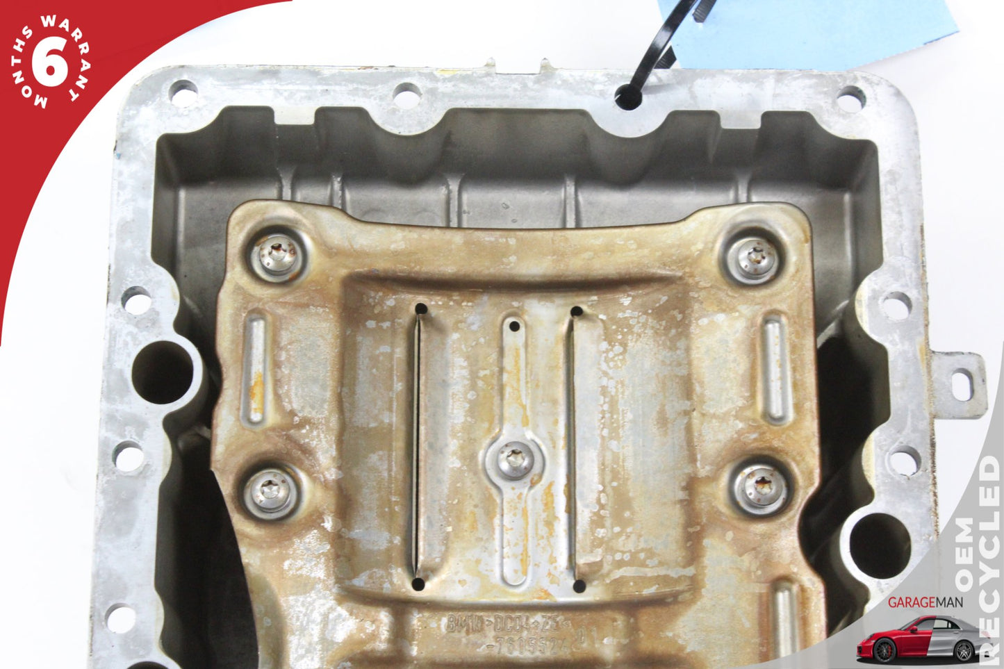 2011-2016 BMW 550i F10 4.4L Upper Engine Motor Oil Pan 7621070
