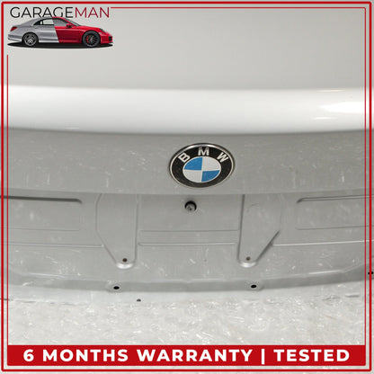 2009-2015 BMW 740i F01 Rear Trunk Boot Lid Panel Assembly Silver Metallic OEM