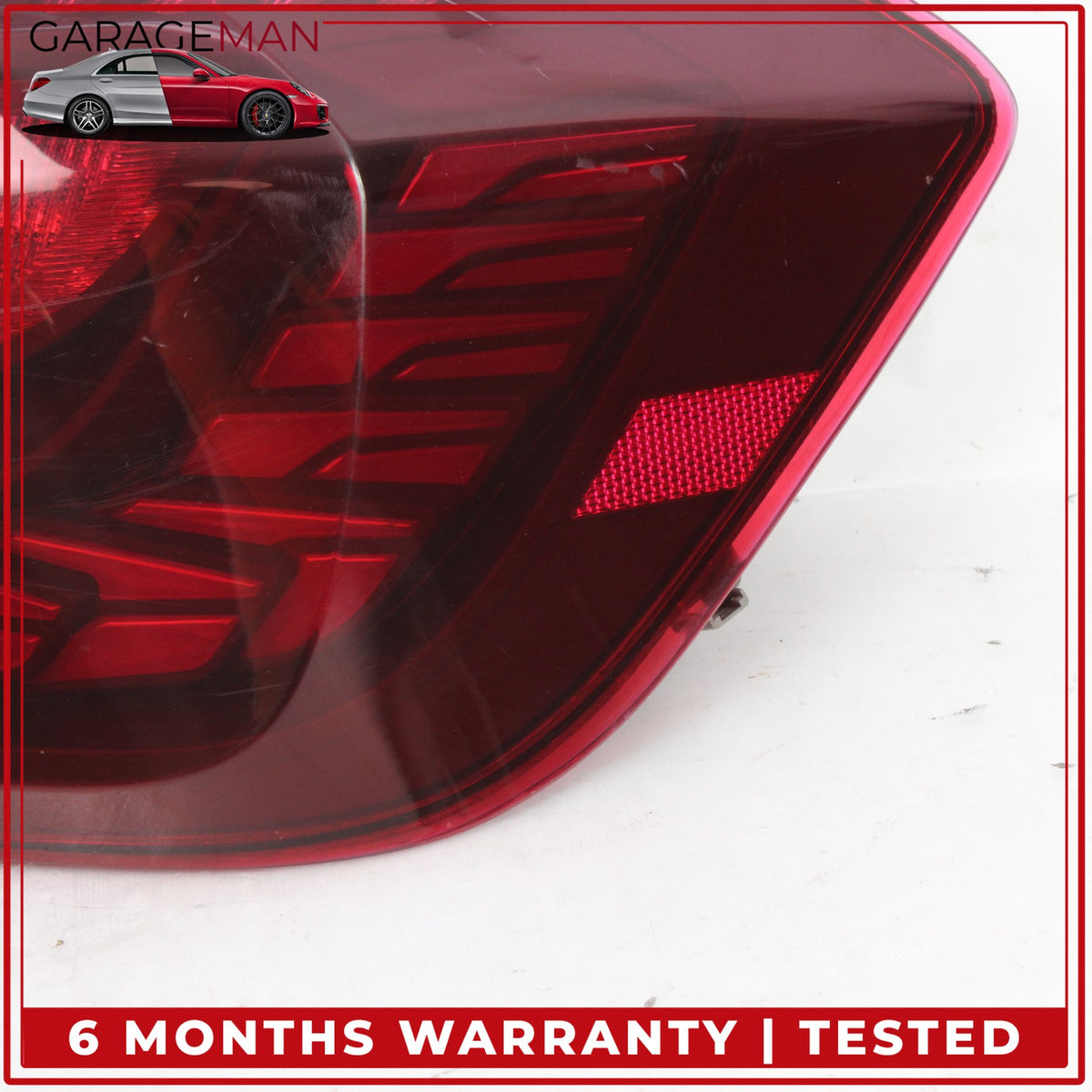 2012-2015 BMW 328i 320i F30 Rear Right Side Outer Tail Light Lamp 7372786 OEM
