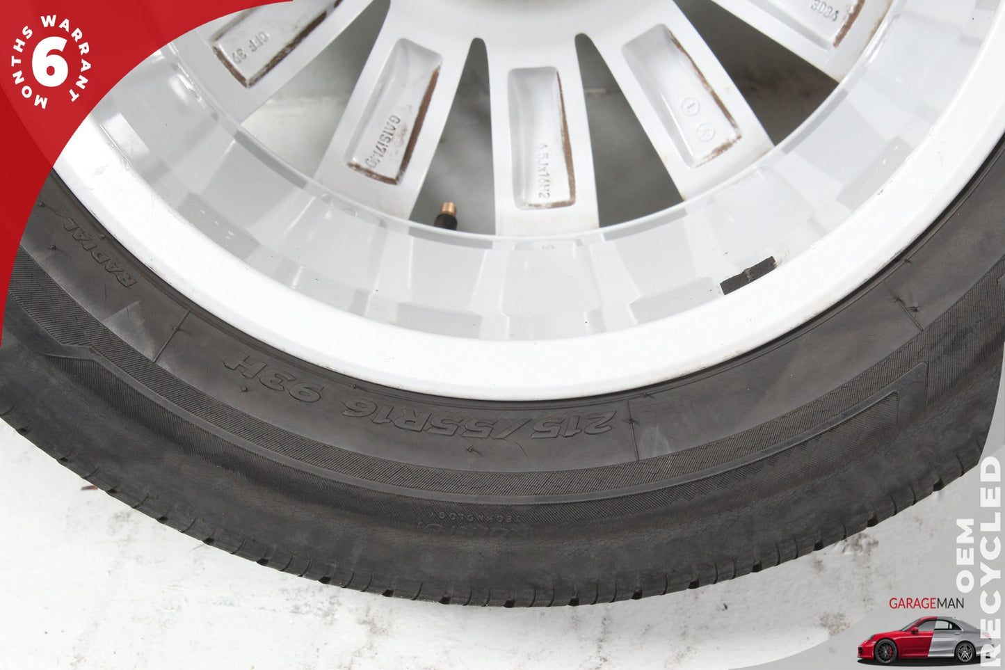 2014-2018 Fiat 500L 13 Spoke Wheel Rim w/ Tire 6.5JX16H2 ET39 735585995 OEM