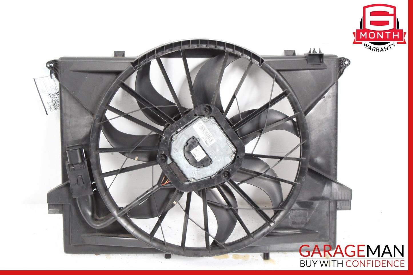 2003-2012 Mercedes R230 SL500 Engine Radiator Cooling Fan Motor Assembly OEM