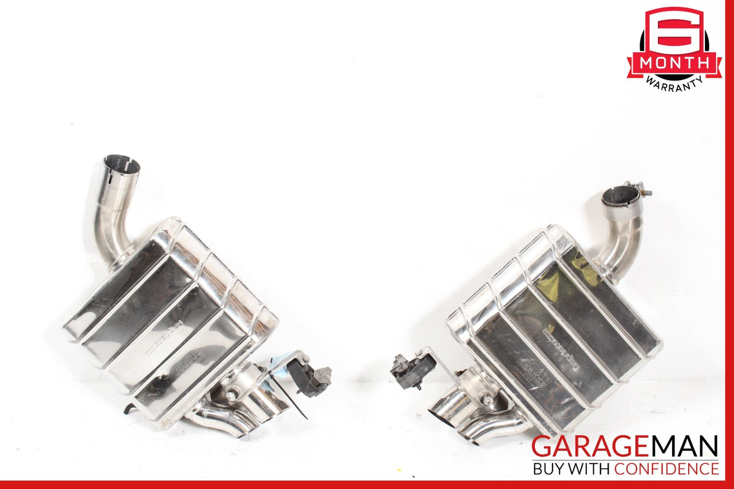 2013-2015 Audi RS5 8T Capristo Rear Exhaust Muffler Left and Right Side 02AU00503001