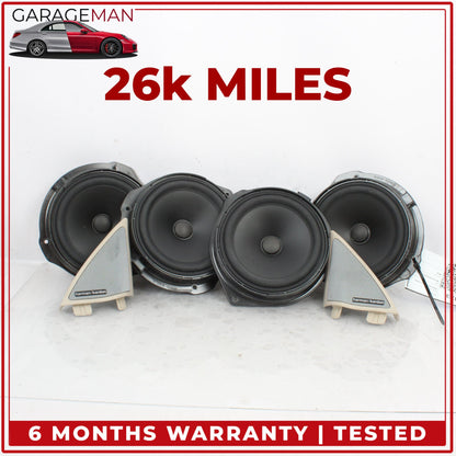 2010-2017 Mercedes C207 E400 Front Rear and Corner Audio Sound Speaker Set OEM