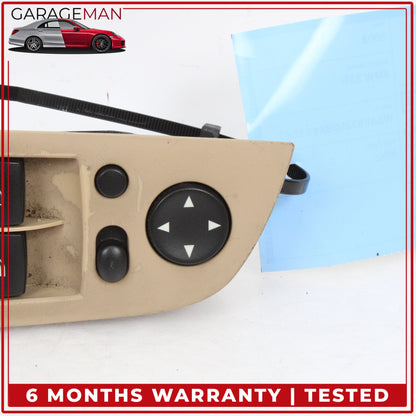 2006-2011 BMW 335i E90 Front Left Master Window Control Switch 61319217331 OEM